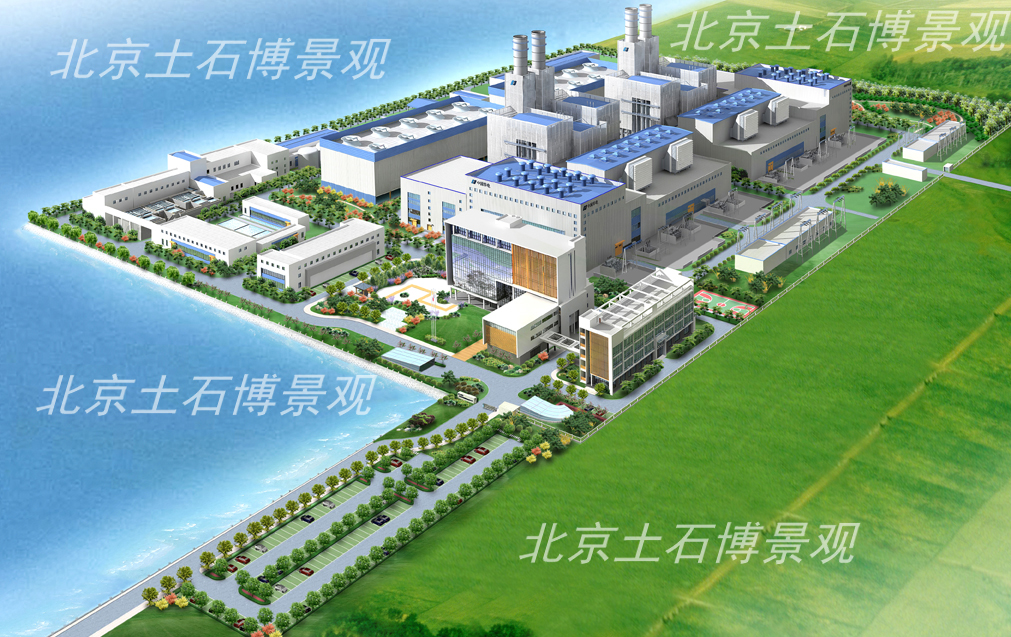 天津華電南疆墊電園林景觀規劃-鳥瞰.jpg